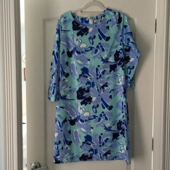 CK Bradley Dresses & Skirts - NWT CK Bradley Hudson blue floral shift dress M L
